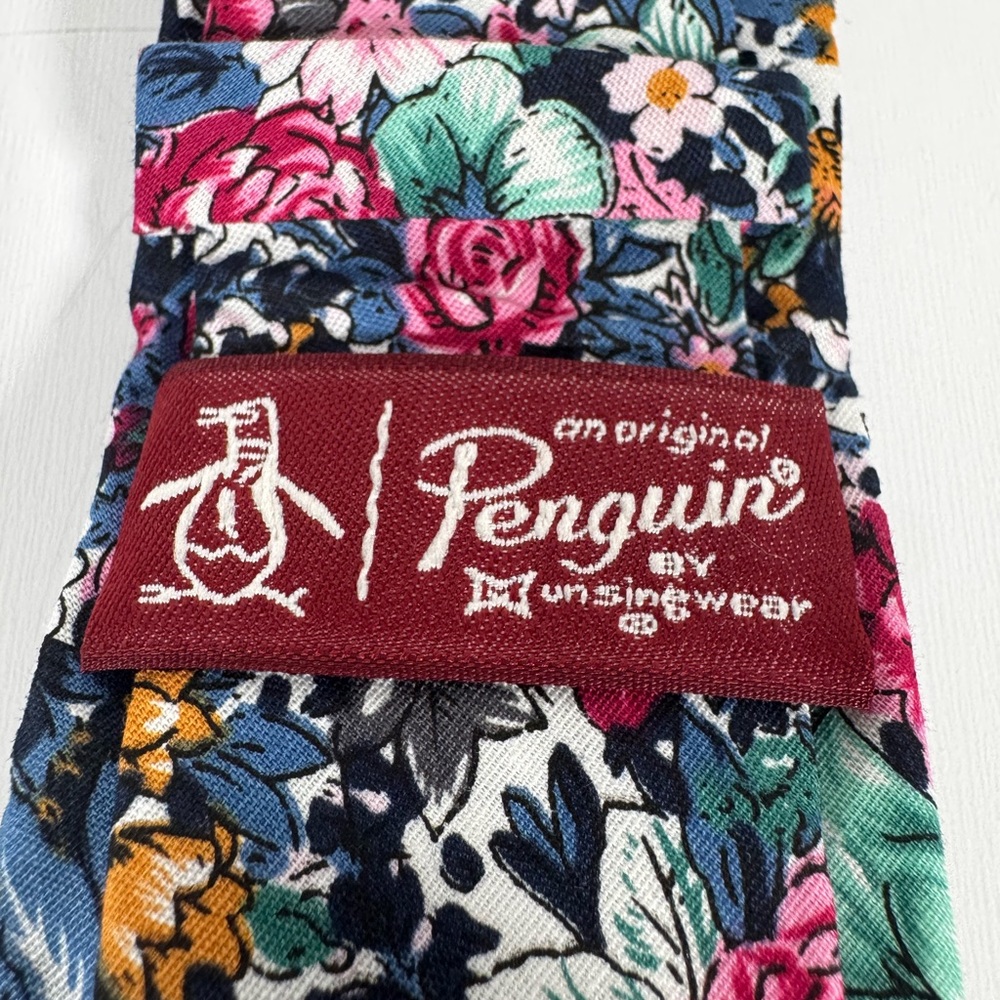 Original Penguin Multicolor Floral Tie